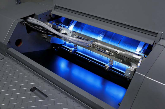 Except the disinfection applications, UV leds are also popular in the printing industry